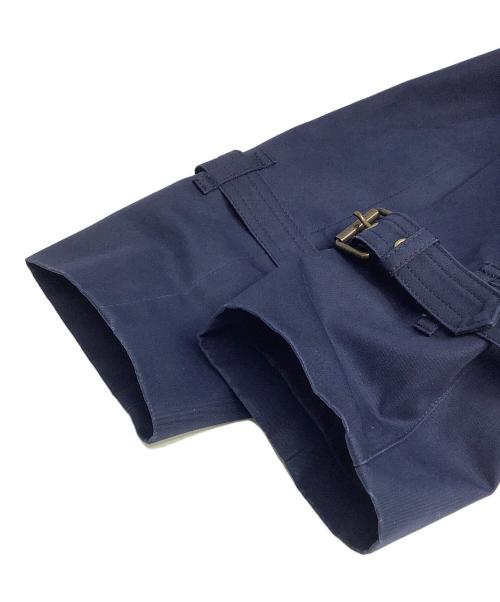 BLUE LABEL CRESTBRIDGE（ブルーレーベルクレストブリッジ）BLUE LABEL CRESTBRIDGE (ブルーレーベルクレストブリッジ) ショートトレンチコート ネイビー サイズ:36の古着・服飾アイテム