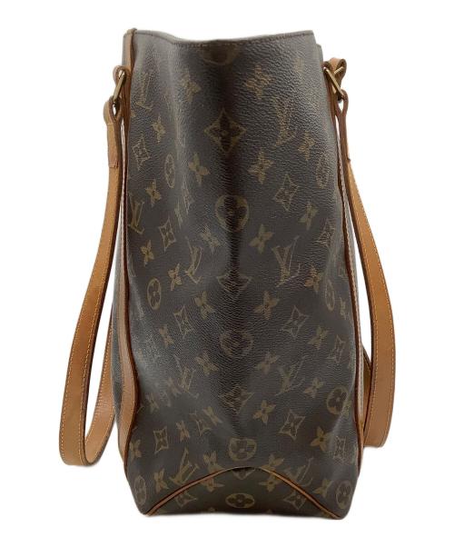 LOUIS VUITTON（ルイ ヴィトン）LOUIS VUITTON (ルイ ヴィトン) ショルダートートバッグ/モノグラム･サックショッピング ブラウンの古着・服飾アイテム