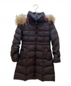 BLUE LABEL CRESTBRIDGEブルーレーベルクレストブリッジ）の古着「ダウンコート」｜ブラック