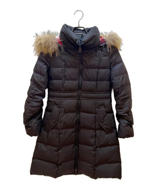 BLUE LABEL CRESTBRIDGE（ブルーレーベルクレストブリッジ）BLUE LABEL CRESTBRIDGE (ブルーレーベルクレストブリッジ) ダウンコート ブラック サイズ:36の古着・服飾アイテム