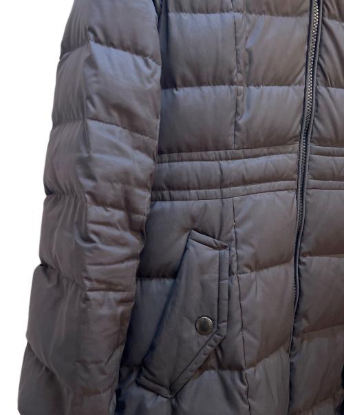 BLUE LABEL CRESTBRIDGE（ブルーレーベルクレストブリッジ）BLUE LABEL CRESTBRIDGE (ブルーレーベルクレストブリッジ) ダウンコート ブラック サイズ:36の古着・服飾アイテム