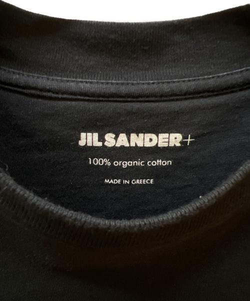 JIL SANDER+（ジルサンダープラス）JIL SANDER+ (ジルサンダープラス) 半袖カットソー ブラック サイズ:Sの古着・服飾アイテム