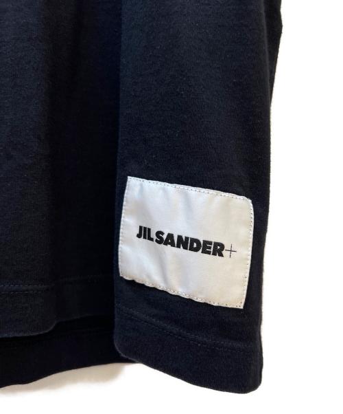 JIL SANDER+（ジルサンダープラス）JIL SANDER+ (ジルサンダープラス) 半袖カットソー ブラック サイズ:Sの古着・服飾アイテム