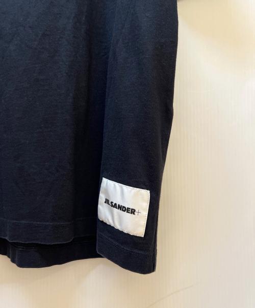 JIL SANDER+（ジルサンダープラス）JIL SANDER+ (ジルサンダープラス) 半袖カットソー ブラック サイズ:Sの古着・服飾アイテム