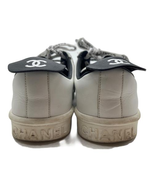 CHANEL（シャネル）CHANEL (シャネル) CHANEL　ローカットスニーカー ホワイト サイズ:24の古着・服飾アイテム