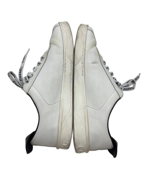 CHANEL（シャネル）CHANEL (シャネル) CHANEL　ローカットスニーカー ホワイト サイズ:24の古着・服飾アイテム