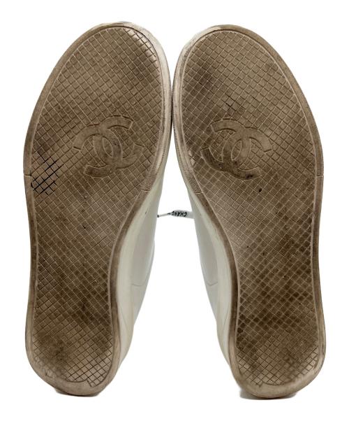 CHANEL（シャネル）CHANEL (シャネル) CHANEL　ローカットスニーカー ホワイト サイズ:24の古着・服飾アイテム