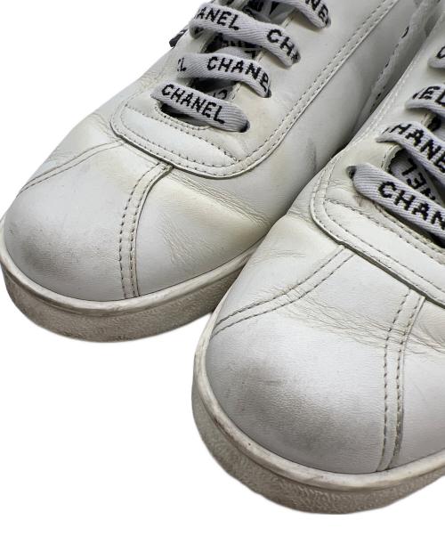 CHANEL（シャネル）CHANEL (シャネル) CHANEL　ローカットスニーカー ホワイト サイズ:24の古着・服飾アイテム