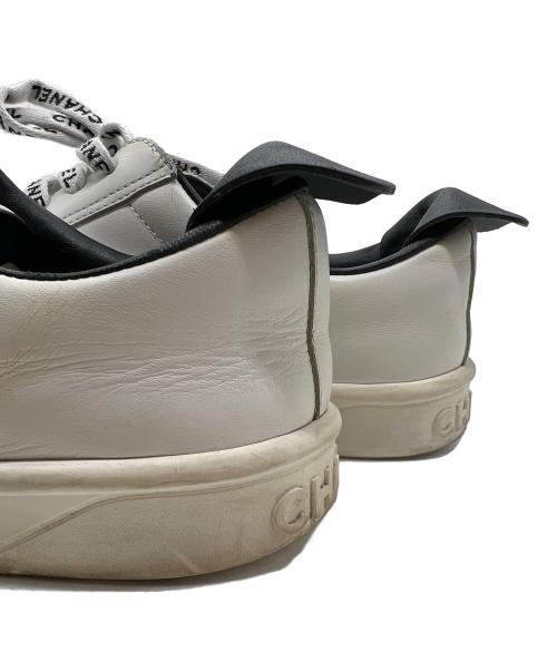 CHANEL（シャネル）CHANEL (シャネル) CHANEL　ローカットスニーカー ホワイト サイズ:24の古着・服飾アイテム