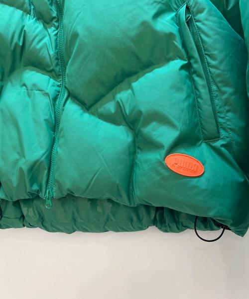 PUMA（プーマ）PUMA (プーマ) PAM (パム) PUFFER JACKET グリーン サイズ:Mの古着・服飾アイテム
