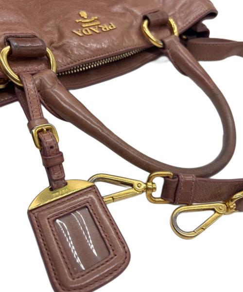 PRADA（プラダ）PRADA (プラダ) トートバッグ ブラウンの古着・服飾アイテム