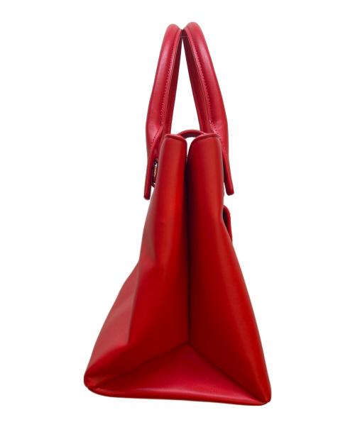 VERSACE JEANS COUTURE（ヴェルサーチ ジーンズクチュール）VERSACE JEANS COUTURE (ヴェルサーチ ジーンズクチュール) 2WAYショルダーバッグ レッドの古着・服飾アイテム