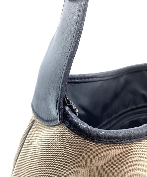 GUCCI（グッチ）GUCCI (グッチ) ショルダーバッグ/ジャッキー ベージュ×ブラックの古着・服飾アイテム