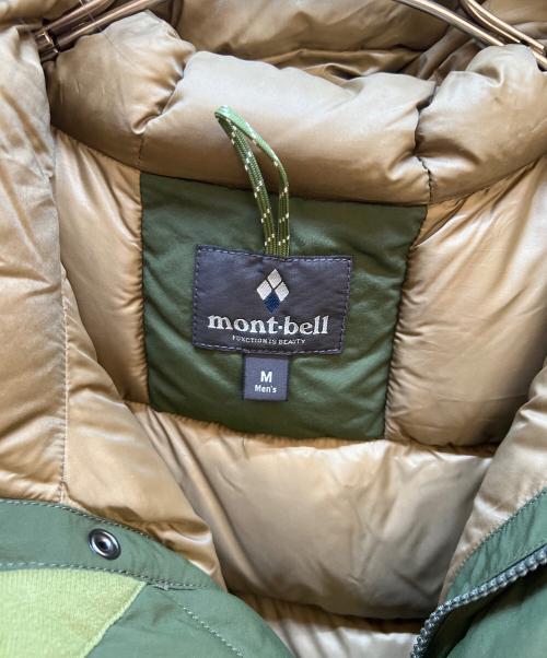 mont-bell（モンベル）mont-bell (モンベル) ダウンジャケット グリーン サイズ:Ｍの古着・服飾アイテム