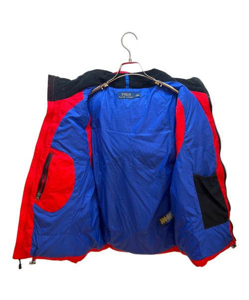 POLO RALPH LAUREN（ポロ・ラルフローレン）POLO RALPH LAUREN (ポロ・ラルフローレン) ダウンベスト レッド サイズ:Mの古着・服飾アイテム