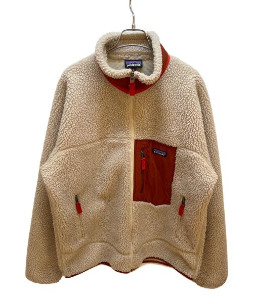 Patagonia（パタゴニア）Patagonia (パタゴニア) フリースジャケット ベージュ サイズ:Ｌの古着・服飾アイテム