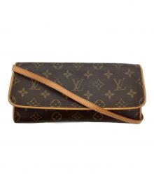 LOUIS VUITTON（ルイ ヴィトン）の古着「ポシェット/モノグラム・ポシェットツインGM」｜ブラウン