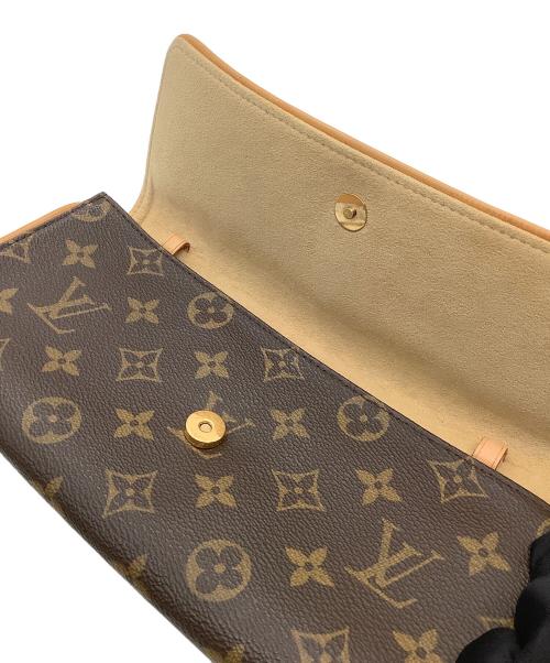 LOUIS VUITTON（ルイ ヴィトン）LOUIS VUITTON (ルイ ヴィトン) ポシェット/モノグラム・ポシェットツインGM ブラウンの古着・服飾アイテム