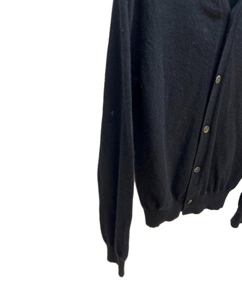 PLAY COMME des GARCONS（プレイコムデギャルソン）PLAY COMME des GARCONS (プレイコムデギャルソン) Invader (インベーダー) 薄手カーディガン ブラック サイズ:Mの古着・服飾アイテム