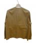 NIGEL CABOURN (ナイジェルケーボン) ノーカラージャケット ベージュ サイズ:46：15000円