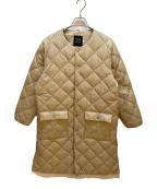 TAION×NOLLEY'Sタイオン×ノーリーズ）の古着「ダウンコート」｜ベージュ
