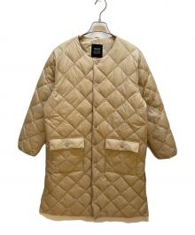 TAION×NOLLEY'S（タイオン×ノーリーズ）の古着「ダウンコート」｜ベージュ