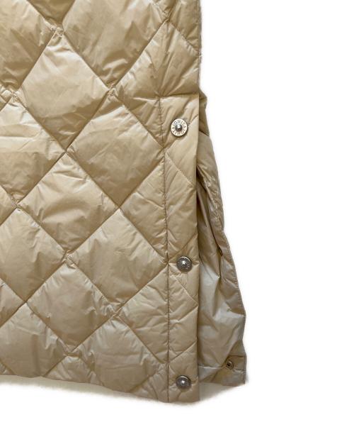 TAION（タイオン）TAION (タイオン) NOLLEY'S (ノーリーズ) ダウンコート ベージュ サイズ:Mの古着・服飾アイテム