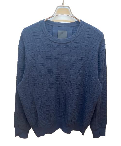 GIVENCHY（ジバンシィ）GIVENCHY (ジバンシィ) ニット ネイビー サイズ:Mの古着・服飾アイテム