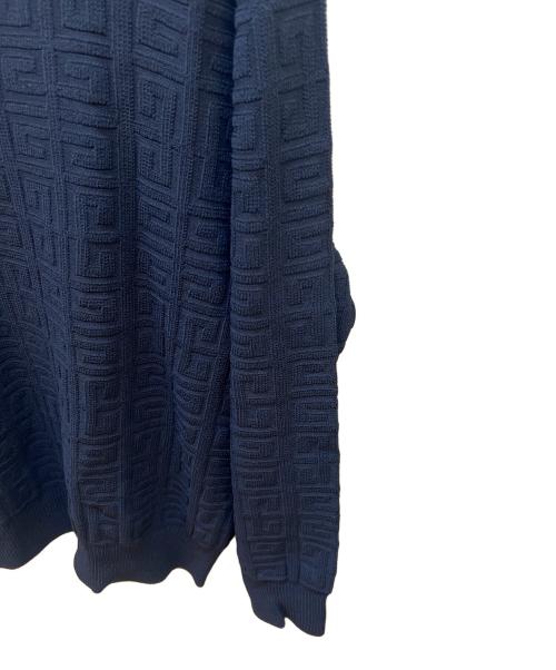 GIVENCHY（ジバンシィ）GIVENCHY (ジバンシィ) ニット ネイビー サイズ:Mの古着・服飾アイテム