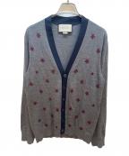 GUCCIグッチ）の古着「カーディガン」｜グレー