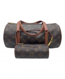 LOUIS VUITTON（ルイ ヴィトン）の古着「ハンドバッグ」｜ブラウン