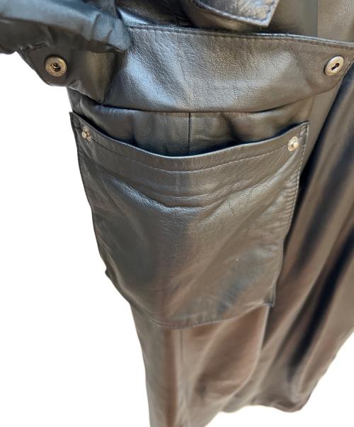 TRICKY（トリッキー）TRICKY (トリッキー) レザーパンツ ブラック サイズ:XLの古着・服飾アイテム