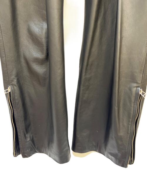 TRICKY（トリッキー）TRICKY (トリッキー) レザーパンツ ブラック サイズ:XLの古着・服飾アイテム
