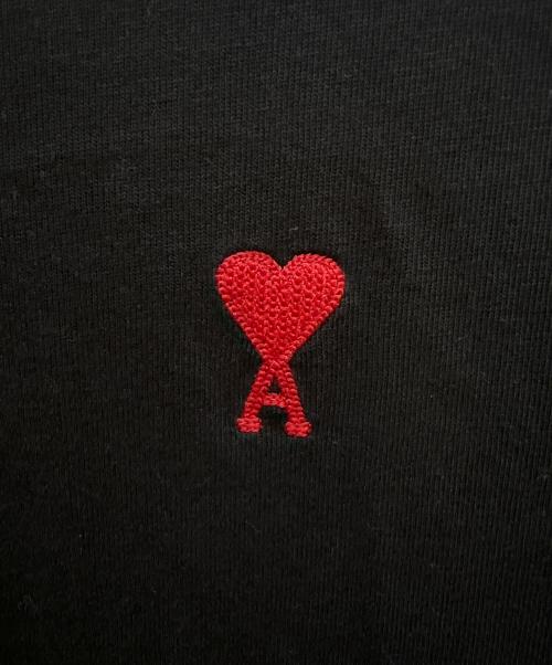 AMI Alexandre Mattiussi（アミアレクサンドルマテュッシ）AMI Alexandre Mattiussi (アミアレクサンドルマテュッシ) Tシャツ ブラック サイズ:Mの古着・服飾アイテム