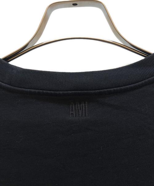 AMI Alexandre Mattiussi（アミアレクサンドルマテュッシ）AMI Alexandre Mattiussi (アミアレクサンドルマテュッシ) Tシャツ ブラック サイズ:Mの古着・服飾アイテム