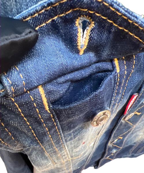 DSQUARED2（ディースクエアード）DSQUARED2 (ディースクエアード) デニムジャケット インディゴ サイズ:44の古着・服飾アイテム