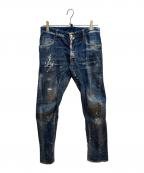 DSQUARED2ディースクエアード）の古着「デニムパンツ」｜インディゴ