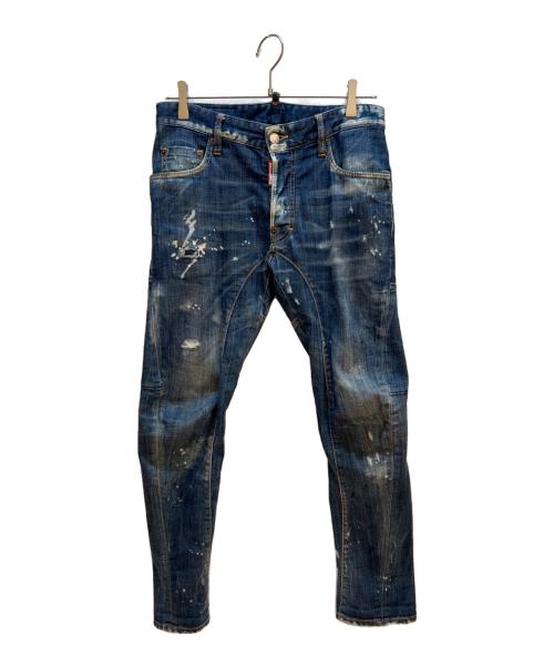 DSQUARED2（ディースクエアード）DSQUARED2 (ディースクエアード) デニムパンツ インディゴ サイズ:42の古着・服飾アイテム