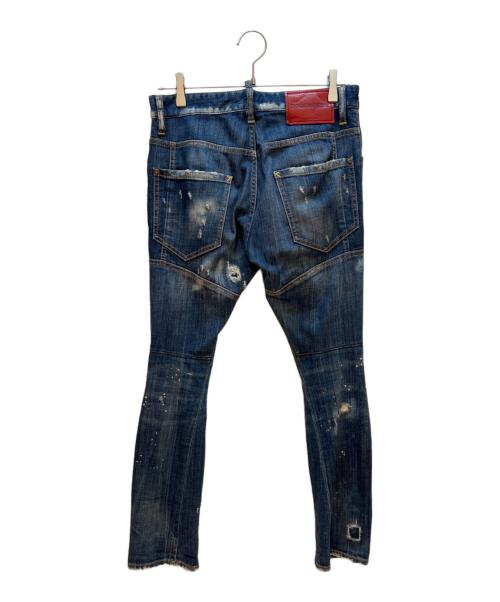 DSQUARED2（ディースクエアード）DSQUARED2 (ディースクエアード) デニムパンツ インディゴ サイズ:42の古着・服飾アイテム
