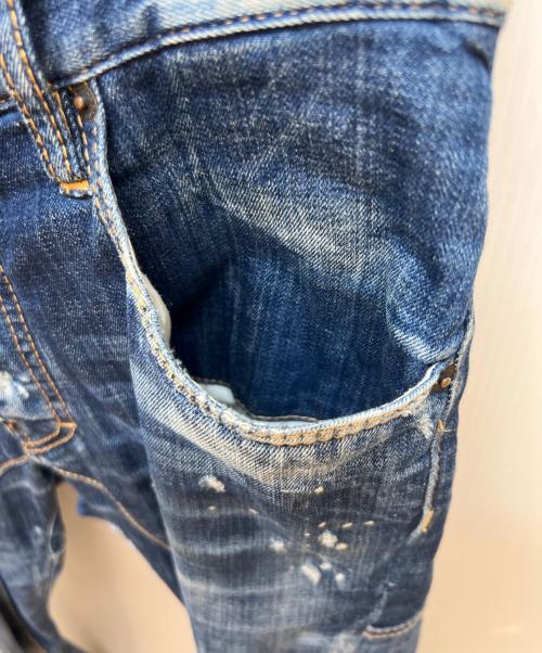 DSQUARED2（ディースクエアード）DSQUARED2 (ディースクエアード) デニムパンツ インディゴ サイズ:42の古着・服飾アイテム