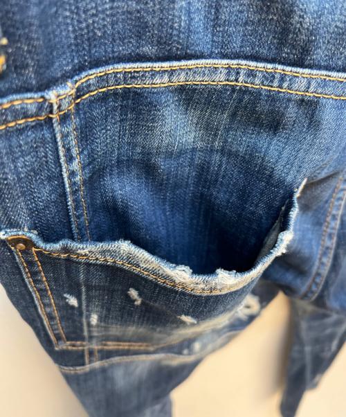 DSQUARED2（ディースクエアード）DSQUARED2 (ディースクエアード) デニムパンツ インディゴ サイズ:42の古着・服飾アイテム