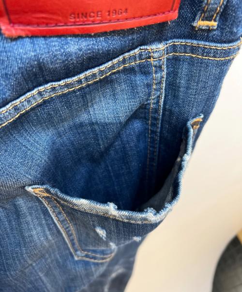 DSQUARED2（ディースクエアード）DSQUARED2 (ディースクエアード) デニムパンツ インディゴ サイズ:42の古着・服飾アイテム