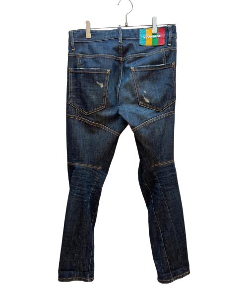 DSQUARED2（ディースクエアード）DSQUARED2 (ディースクエアード) デニムパンツ インディゴ サイズ:42の古着・服飾アイテム