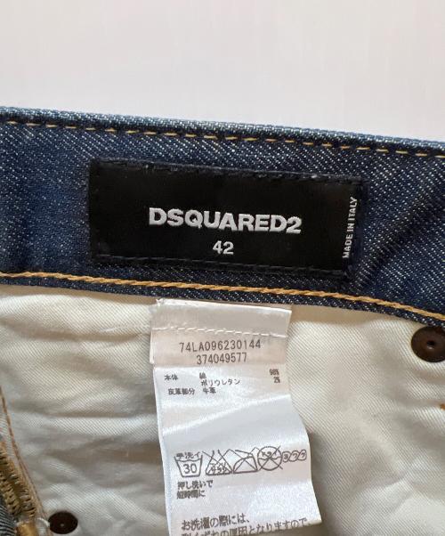 DSQUARED2（ディースクエアード）DSQUARED2 (ディースクエアード) デニムパンツ インディゴ サイズ:42の古着・服飾アイテム