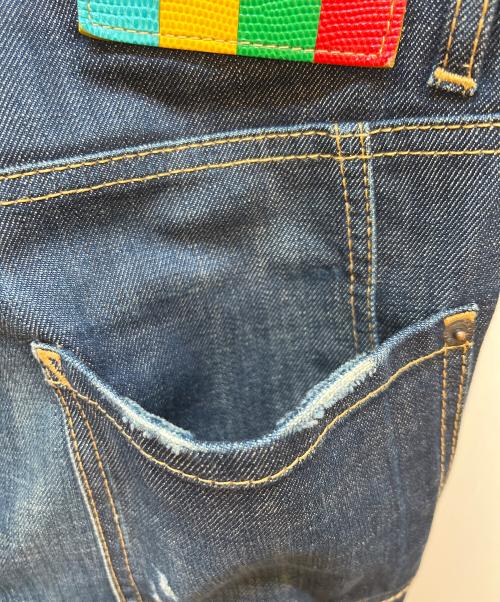 DSQUARED2（ディースクエアード）DSQUARED2 (ディースクエアード) デニムパンツ インディゴ サイズ:42の古着・服飾アイテム