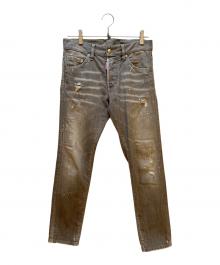 DSQUARED2（ディースクエアード）の古着「デニムパンツ」｜グレー