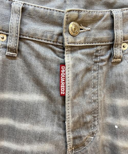 DSQUARED2（ディースクエアード）DSQUARED2 (ディースクエアード) デニムパンツ グレー サイズ:42の古着・服飾アイテム