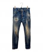 DSQUARED2ディースクエアード）の古着「デニムパンツ」｜インディゴ