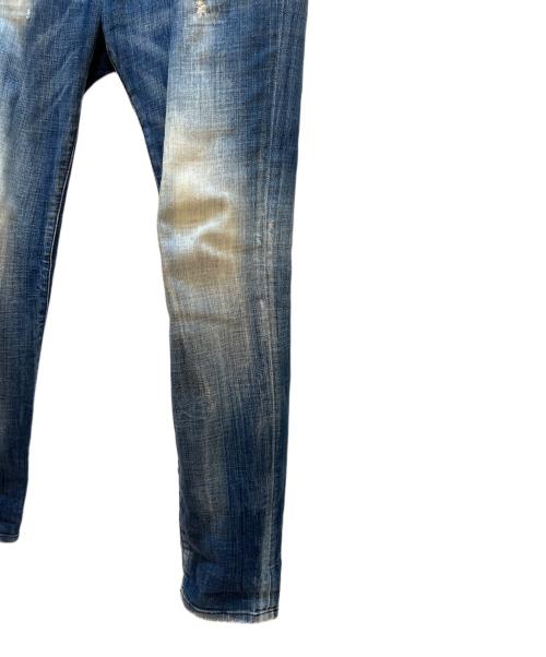 DSQUARED2（ディースクエアード）DSQUARED2 (ディースクエアード) デニムパンツ インディゴ サイズ:42の古着・服飾アイテム