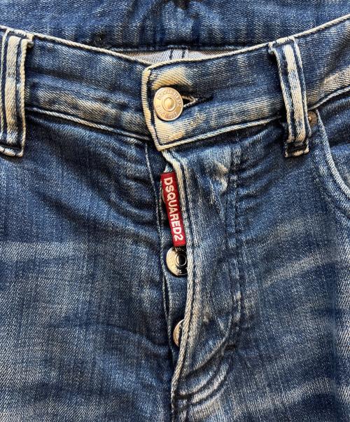 DSQUARED2（ディースクエアード）DSQUARED2 (ディースクエアード) デニムパンツ インディゴ サイズ:42の古着・服飾アイテム